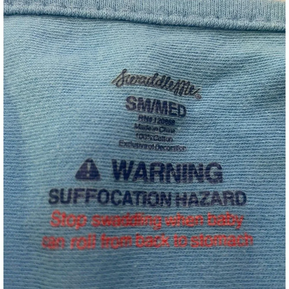Blue SwaddleMe Swaddle Me Baby Swaddle, Size Small/Medium